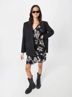 Vila Blousejurken Blousejurk DIANNA Dames Zwart -Vila 4764b5f5aa0538d05b5837e1ab1af119