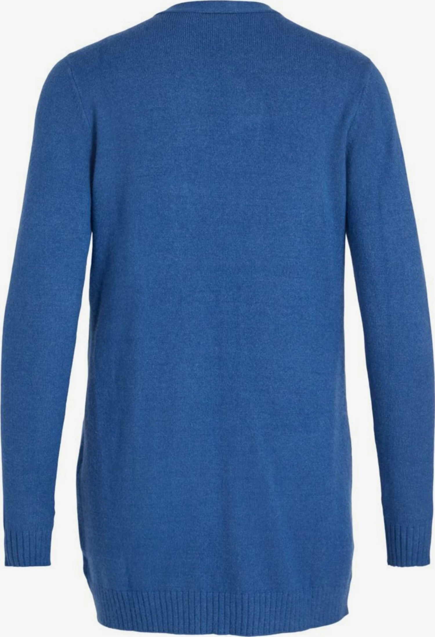 Vila Vesten Gebreid Vest Ril Dames Blauw 4 Vila Vesten Gebreid Vest Ril Dames Blauw - Afbeelding 2