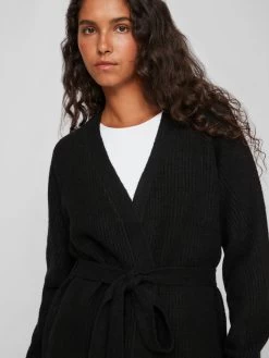 Vila Vesten Gebreid Vest Loraine Dames Zwart -Vila 4a3cf1c836fc7c6c56c001105c9b3dba