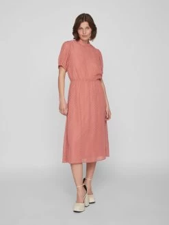 Vila Blousejurken Blousejurk Dames Pink 11 Vila Blousejurken Blousejurk Dames Pink -Vila 4b46603156ce4f120e27ef361084e429