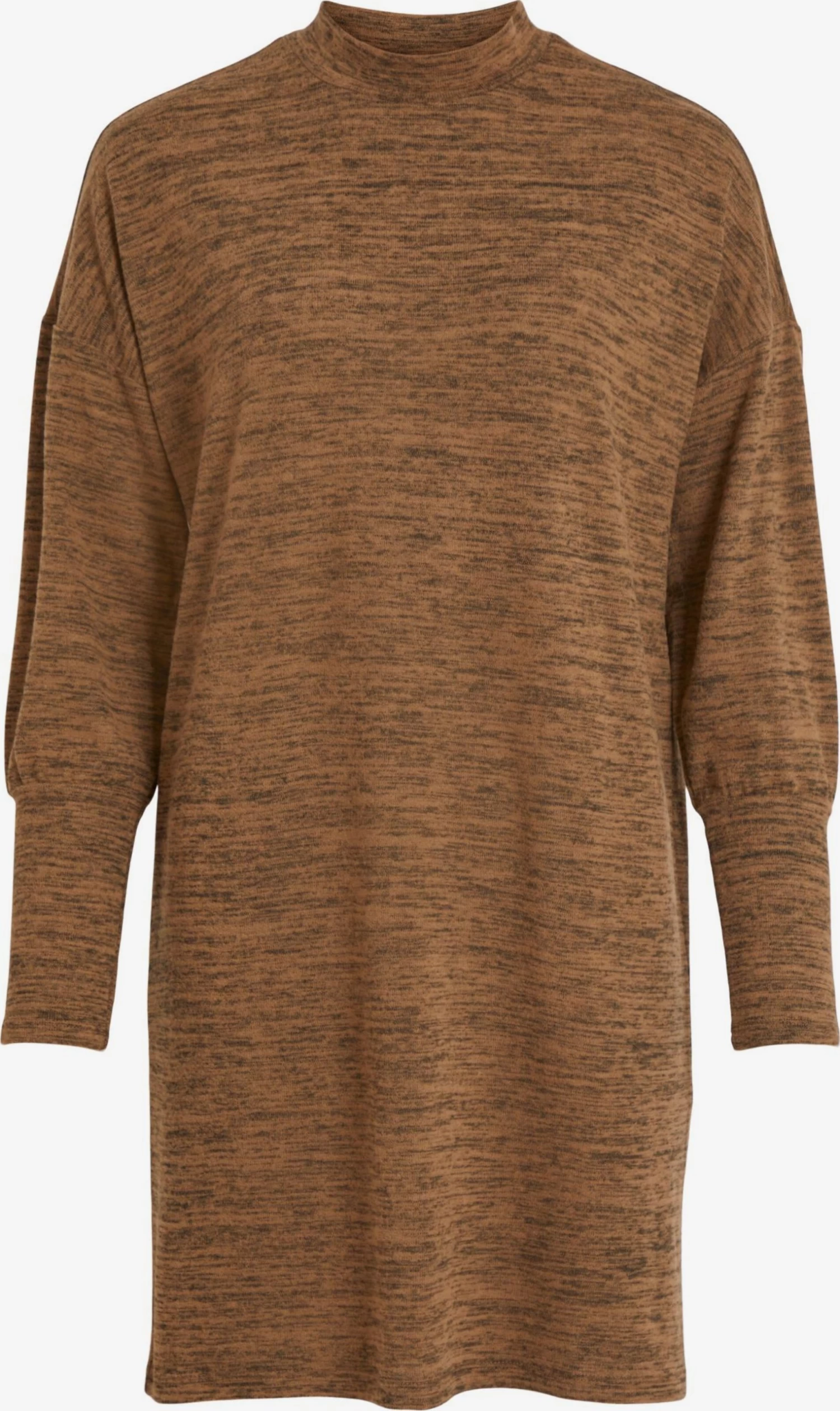 Vila Gebreide Jurken Gebreide Jurk Freja Dames Bruin Gemêleerd 3 Vila Gebreide Jurken Gebreide Jurk Freja Dames Bruin Gemêleerd