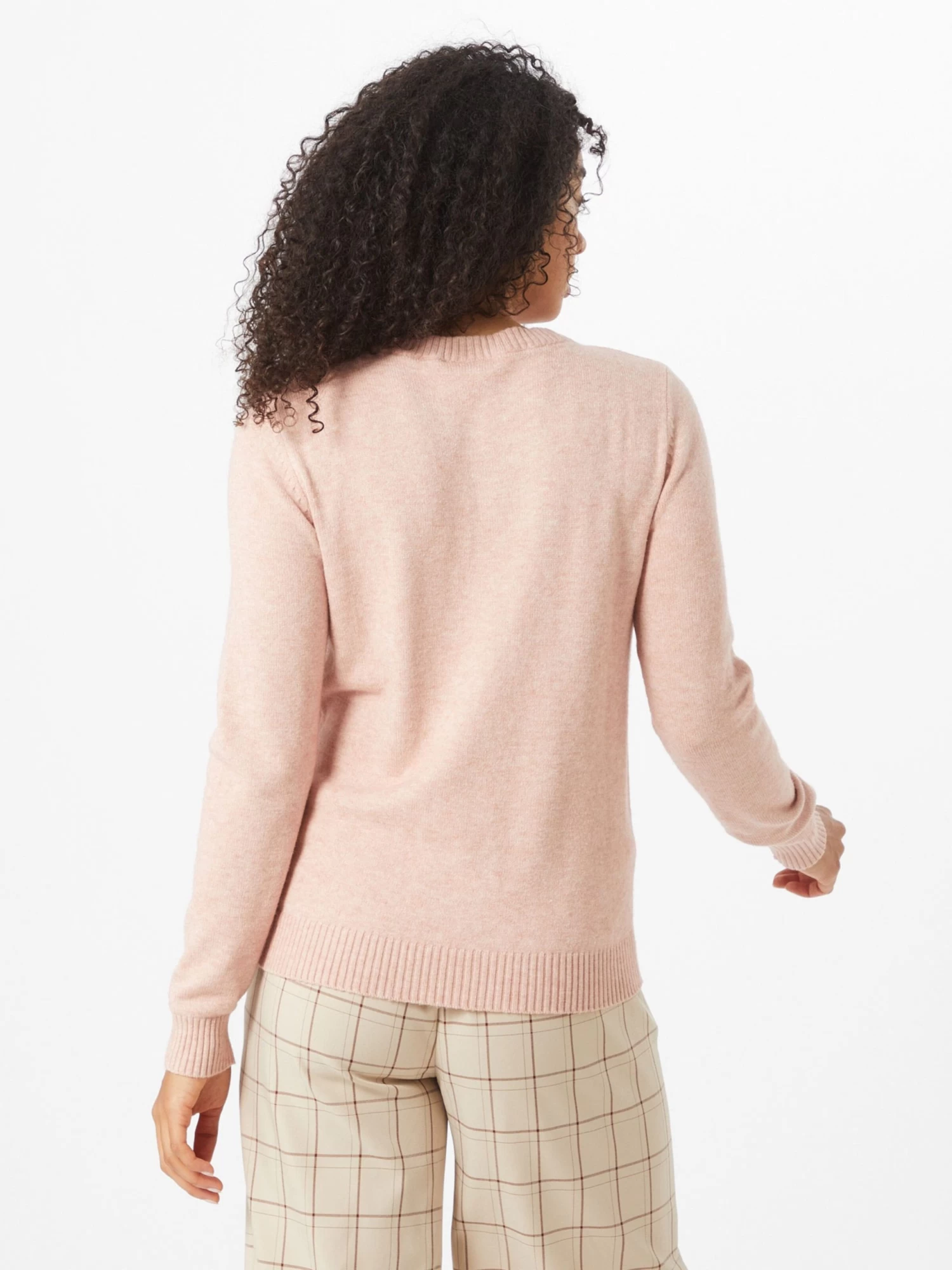 Vila Fijngebreide Truien Trui Ril Dames Rosa 6 Vila Fijngebreide Truien Trui Ril Dames Rosa - Afbeelding 4