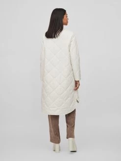 Vila Tussenmantels Tussenmantel Manon Dames Crème -Vila 4c46275c115e5571fc8615620df02dba