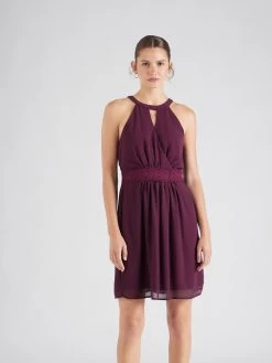 Vila Cocktailjurken Cocktailjurk RILLA Dames Wijnrood 9 Vila Cocktailjurken Cocktailjurk RILLA Dames Wijnrood -Vila 4c4f4d2f618fa3f7759fc89f509fdec7