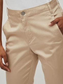 Vila Chinos Tapered Chino Dames Beige -Vila 4ce0c568041304255e6ac12d3655f552