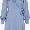 Vila Mini Jurken Jurk RAVENNA Dames Smoky Blue -Vila 4cf057dbd8dd86de84fd4b7551e7b65f