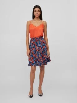 Vila Kanten Tops Top CAVA Dames Oranje 11 Vila Kanten Tops Top CAVA Dames Oranje -Vila 4ddaafb1dab63ca098f91ac1f1e8e5d1