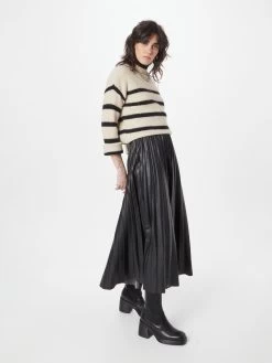 Vila Fijngebreide Truien Trui ALPIN Dames Beige -Vila 4e6bfcd7f0881365a73058868a08d0a7