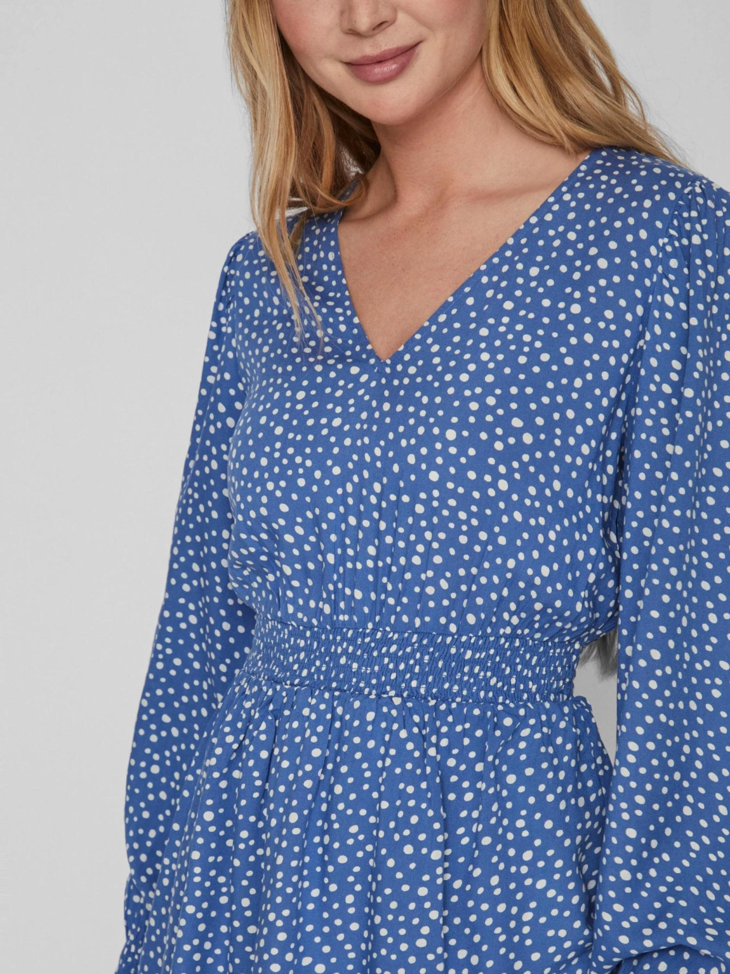 Vila Mini Jurken Jurk Dames Royal Blue/koningsblauw 9 Vila Mini Jurken Jurk Dames Royal Blue/koningsblauw - Afbeelding 7