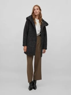 Vila Tussenmantels Tussenmantel Dames Zwart -Vila 4ef7e6b9a1d6ce913780adfabe5400db