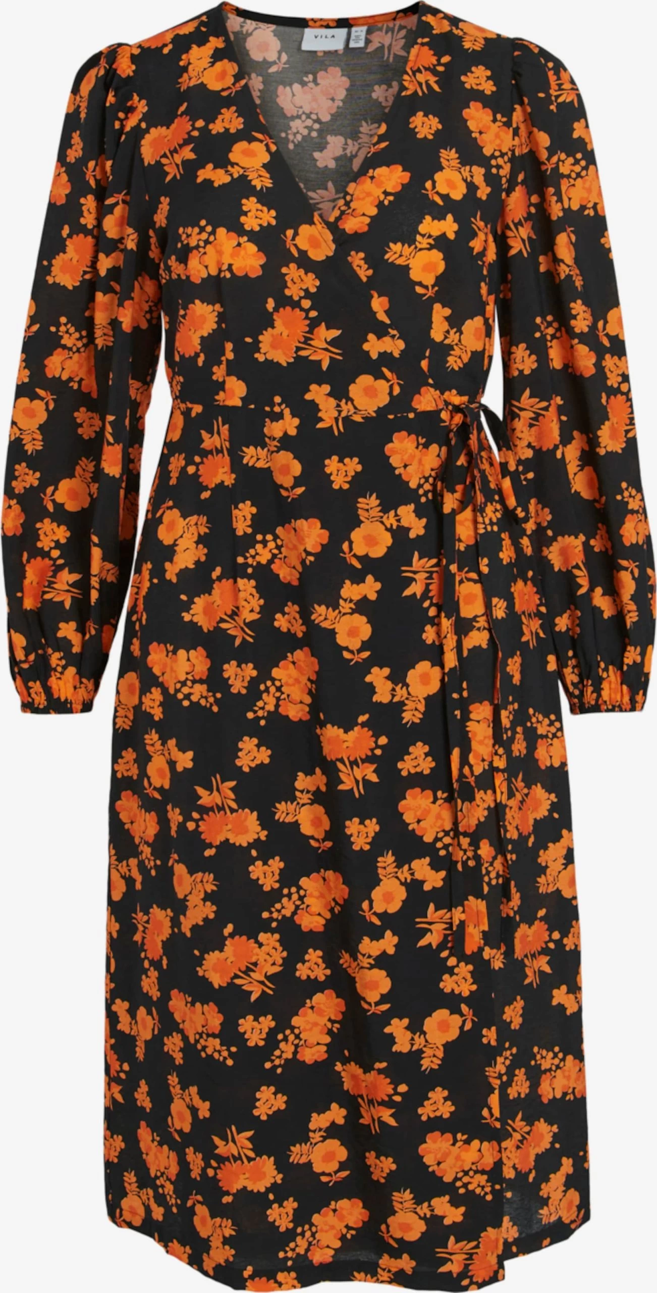 Vila Mini Jurken Jurk Figen Dames Zwart 3 Vila Mini Jurken Jurk Figen Dames Zwart