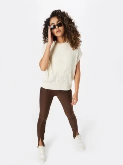 Vila Broeken Skinny Leggings Manon Dames Donkerbruin -Vila 4f6f0f42c2fd9ff62300e553996238e9