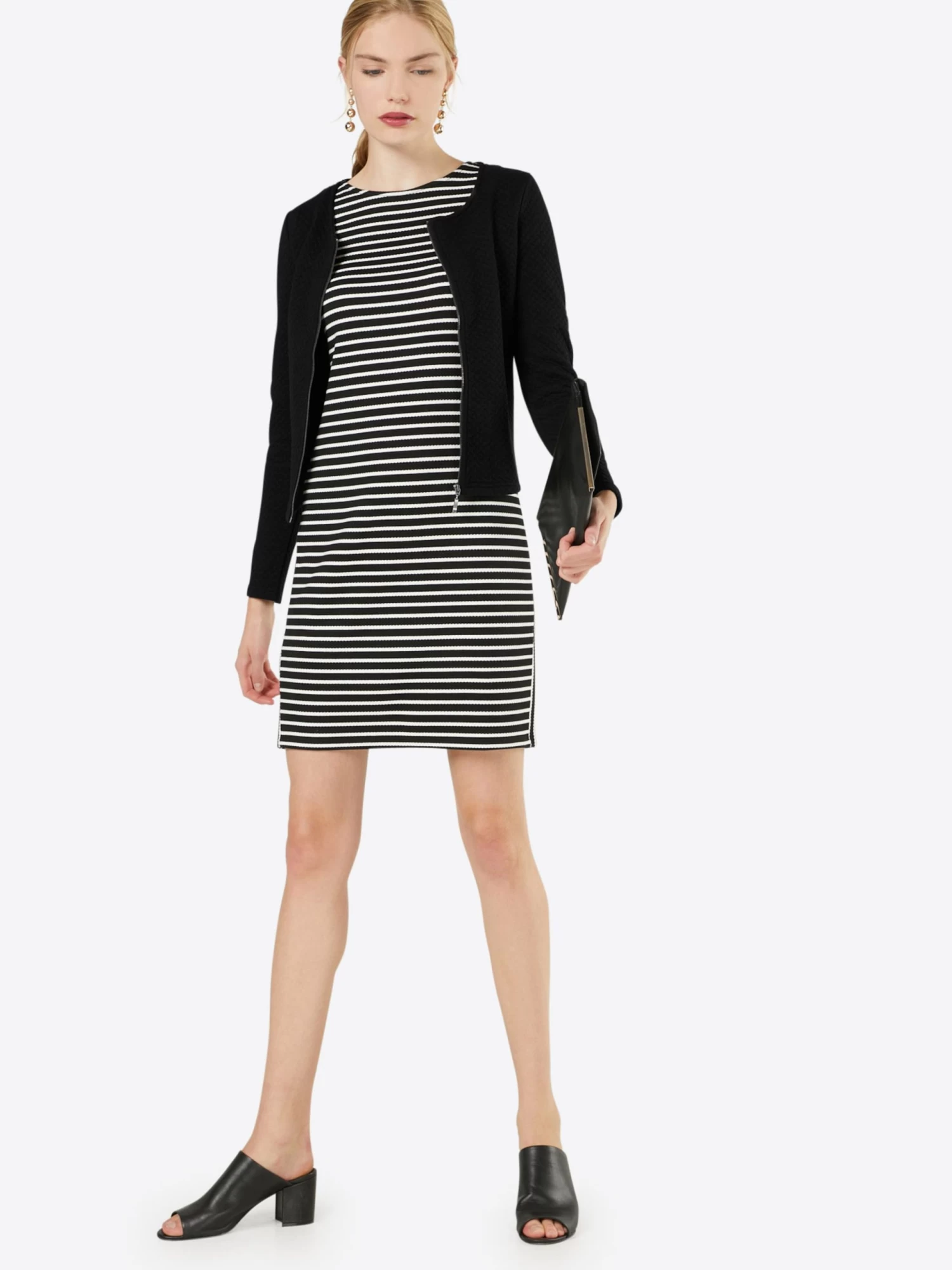 Vila Tussenjassen Tussenjas Vinaja Dames Zwart 6 Vila Tussenjassen Tussenjas Vinaja Dames Zwart - Afbeelding 4