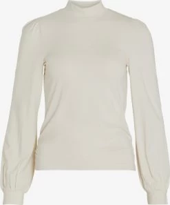 Vila Longsleeves Shirt Dames Wit