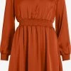 Vila Mini Jurken Jurk Bela Dames Karamel -Vila 507de9806a0cb973fd09ac1c7d4e80d1
