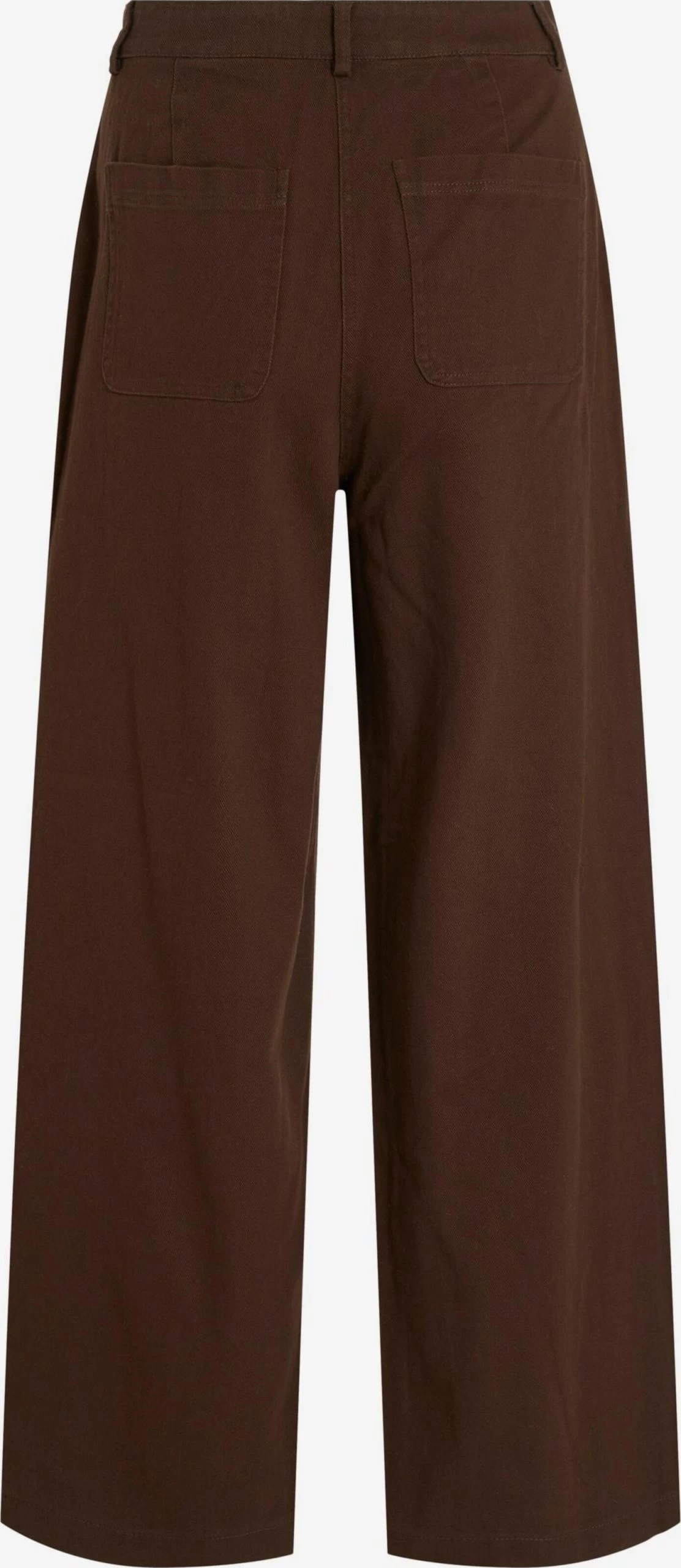 Vila Wide Leg Wide Leg Jeans MIVA Dames Donkerbruin 4 Vila Wide Leg Wide Leg Jeans MIVA Dames Donkerbruin - Afbeelding 2