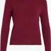 Vila Basic Truien Trui Comfy Dames Wijnrood -Vila 50e2aeb8d247dd2cdad99d8366f8dae0