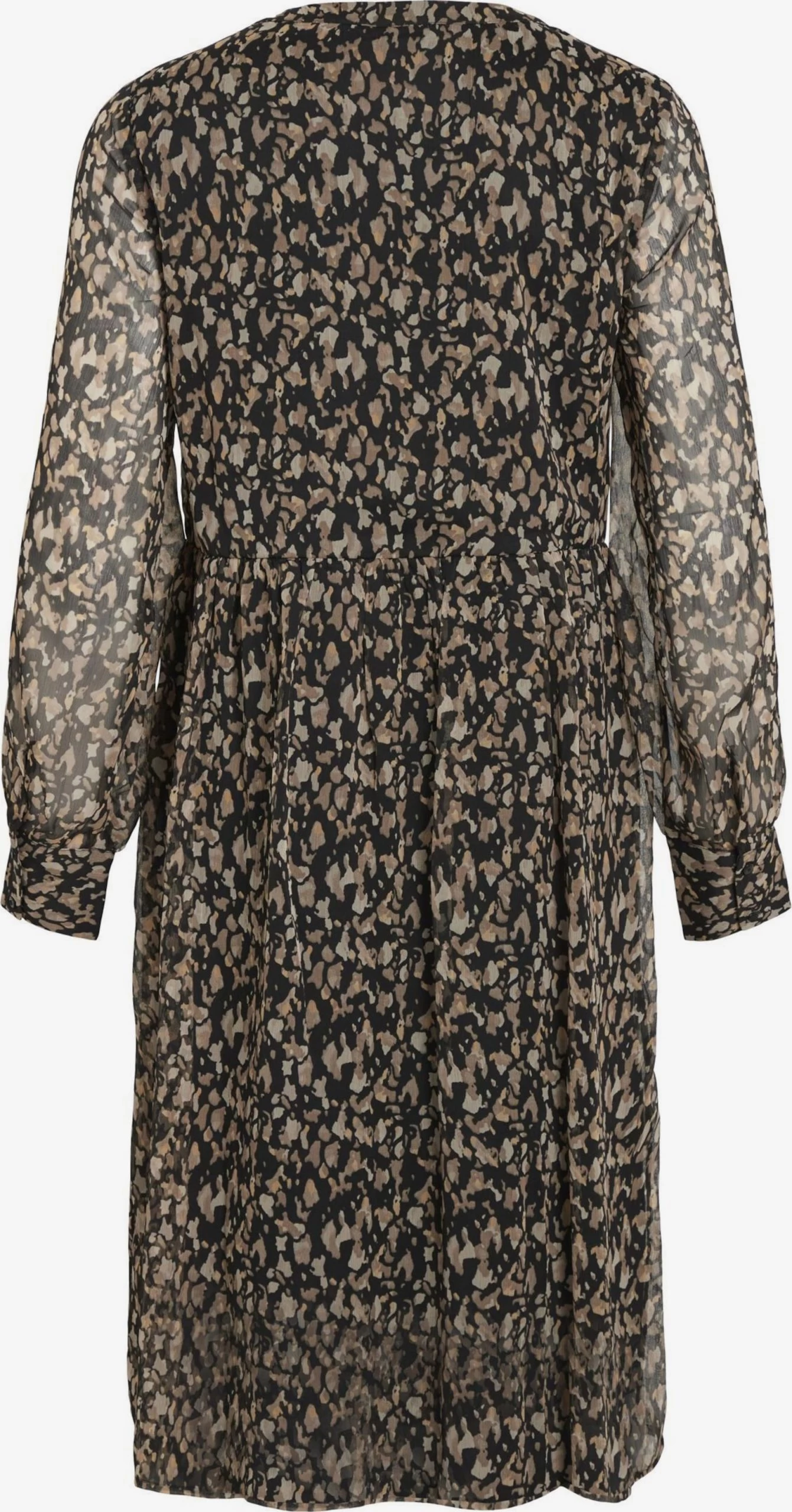 Vila Blousejurken Blousejurk Falia Dames Zwart 4 Vila Blousejurken Blousejurk Falia Dames Zwart - Afbeelding 2