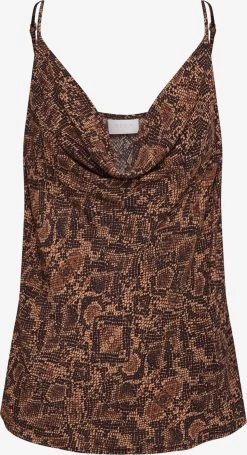 Vila Spaghetti Tops Top VILINAIASIASA SINGLET Dames Bruin