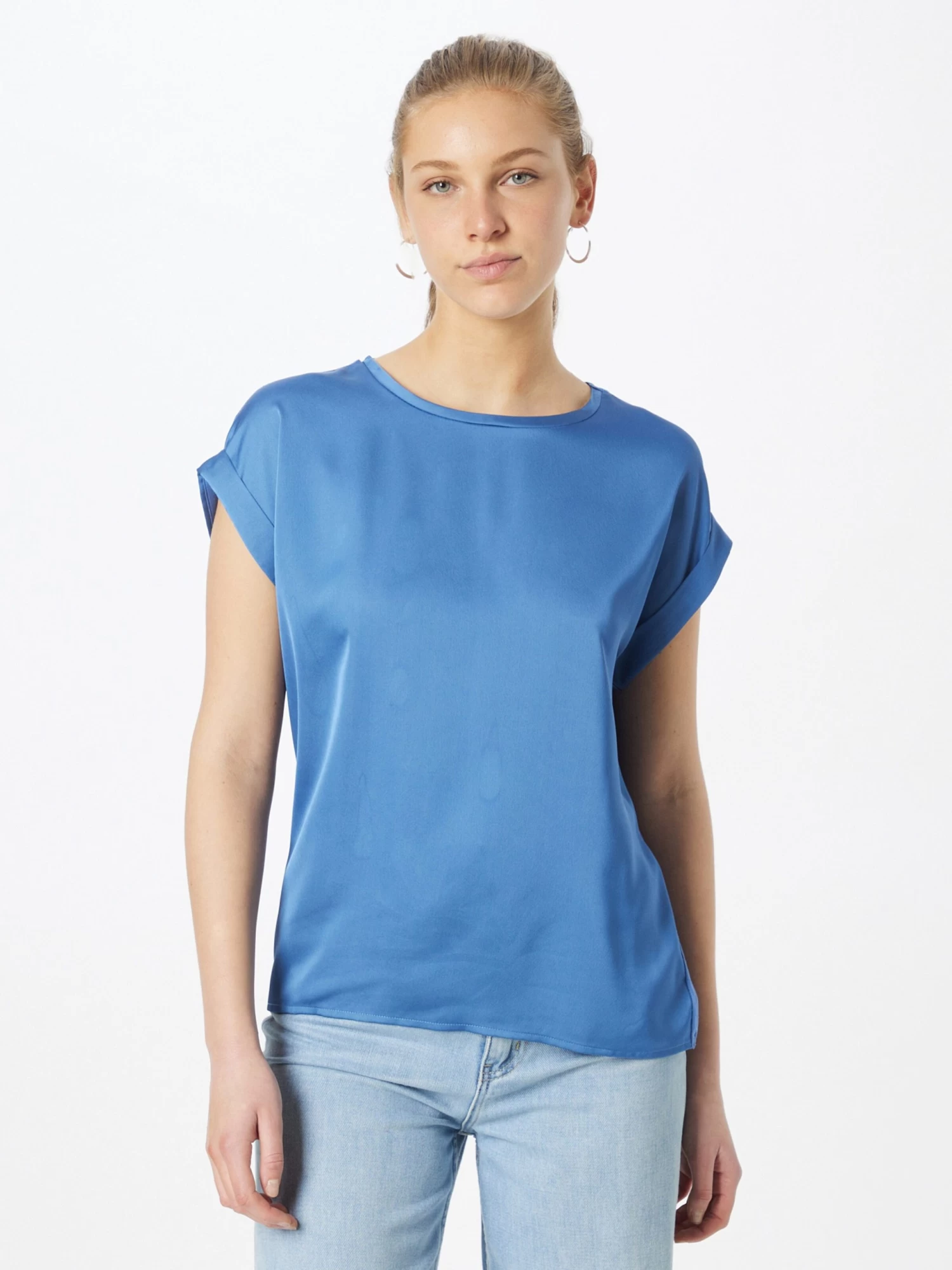 Vila T-shirts Shirt VIELLETTE Dames Saffier 5 Vila T-shirts Shirt VIELLETTE Dames Saffier - Afbeelding 3