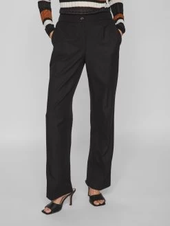 Vila Bandplooibroeken Wide Leg Bandplooibroek Winnie Dames Zwart 10 Vila Bandplooibroeken Wide Leg Bandplooibroek Winnie Dames Zwart -Vila 516c57272f77a6fb57f7c524254b91a1