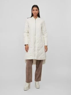 Vila Tussenmantels Tussenmantel Manon Dames Crème -Vila 518c2fbe7ca23829ed79a9c50b63d2a5