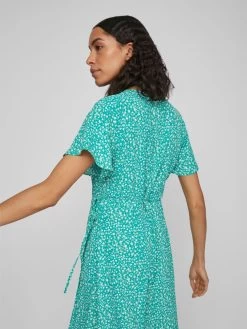 Vila Midi Jurken Jurk Dames Groen / Jade Groen 14 Vila Midi Jurken Jurk Dames Groen / Jade Groen -Vila 5243f6656fe53ac08b245bcece47d947