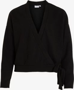 Vila Vesten Gebreid Vest Haudi Dames Zwart