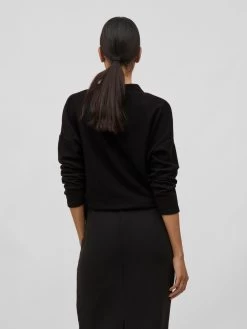 Vila Vesten Gebreid Vest Haudi Dames Zwart -Vila 55a8377765e1d9b02f9e52fc3e1914ce