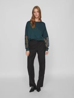 Vila Sweatshirts Sweatshirt Ricta Dames Smaragd 12 Vila Sweatshirts Sweatshirt Ricta Dames Smaragd -Vila 55c624510dff5f3f8b632ca61d407cc0