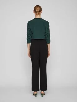 Vila Bandplooibroeken Regular Bandplooibroek Dames Zwart 11 Vila Bandplooibroeken Regular Bandplooibroek Dames Zwart -Vila 595ff9c6f48725529432a449caf6f984