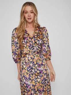 Vila Maxi Jurken Jurk Camila Dames Navy 14 Vila Maxi Jurken Jurk Camila Dames Navy -Vila 5a66ea4088a5a9005b3496b4f98ed6b9