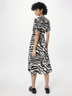 Vila Midi Jurken Jurk Lovie Dames Zwart -Vila 5b4a538160607423b0fe487b6b95e823