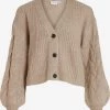 Vila Vesten Gebreid Vest Dames Lichtbeige -Vila 5b9c1d956097a9d465c01838d9d86005
