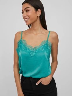 Vila Kanten Tops Top Dames Jade Groen 13 Vila Kanten Tops Top Dames Jade Groen -Vila 5c0be01641639c36a5ff87a6c5d44f74