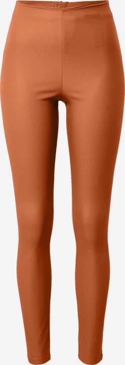 Vila Broeken Skinny Leggings Commit Dames Bruin