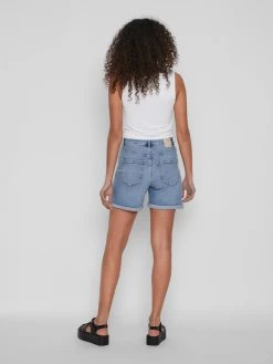 Vila Denim Shorts Regular Jeans Jo Dames Blauw 12 Vila Denim Shorts Regular Jeans Jo Dames Blauw -Vila 5cda9d04b1fcb99eb9d11f01af9118d9