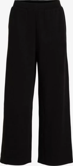 Vila Pantalons Wide Leg Broek Dames Zwart