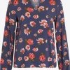 Blouseshirts Blouse Dames Donkerblauw 2 Blouseshirts Blouse Dames Donkerblauw -Vila 5d8c055596a96e40ee4e075c06865682