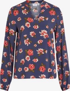 Blouseshirts Blouse Dames Donkerblauw