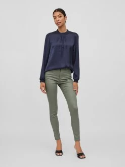 Vila Jeans Skinny Jeans Dames Smaragd -Vila 5f011d69516f95d3ef9c59053d4bce4b