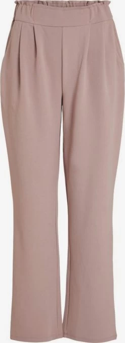 Vila Bandplooibroeken Regular Bandplooibroek Dames Beige