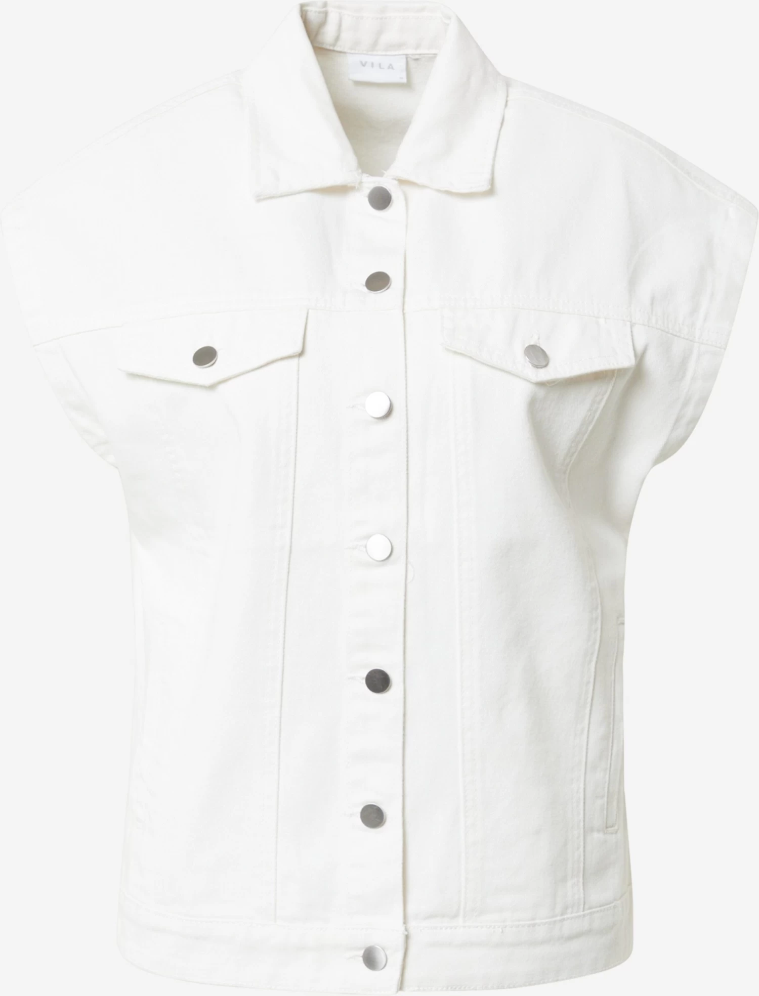 Vila Spijkerblouses Blouse Camelias Dames Wit 3 Vila Spijkerblouses Blouse Camelias Dames Wit