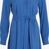 Vila Blousejurken Blousejurk Paya Dames Blauw 1 Vila Blousejurken Blousejurk Paya Dames Blauw -Vila 6173f218b044712cde3749d54b24e8da