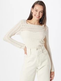 Vila Longsleeves Shirt Chikka Dames Crème -Vila 621205320ea383334247d20ce9a3cca1