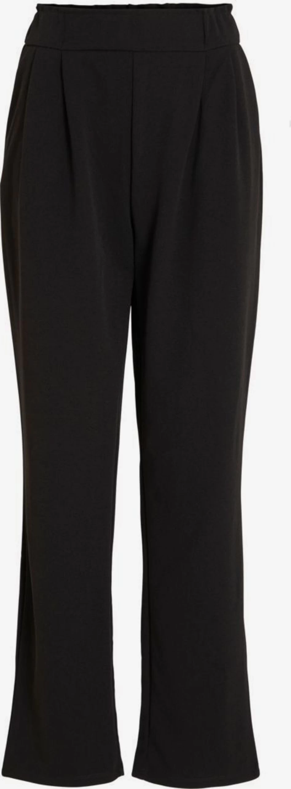 Vila Bandplooibroeken Regular Bandplooibroek Dames Zwart 3 Vila Bandplooibroeken Regular Bandplooibroek Dames Zwart