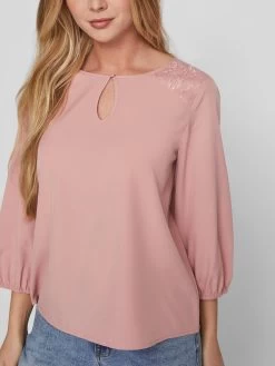 Vila Kanten Blouses Blouse LOUIS Dames Oudroze -Vila 63eb065e70c9f9ad6ae007b2ca86ea85