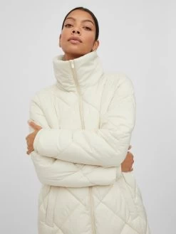 Vila Tussenmantels Tussenmantel Adaya Dames Crème -Vila 645e7a6341b81d75969af7f73da8eadb