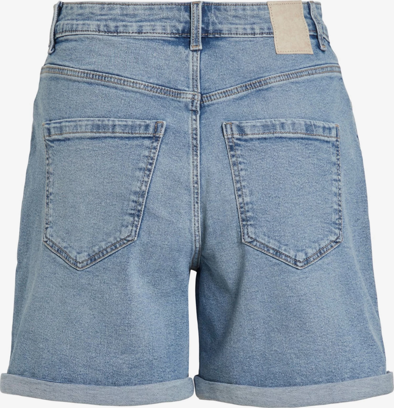 Vila Denim Shorts Regular Jeans Jo Dames Blauw 4 Vila Denim Shorts Regular Jeans Jo Dames Blauw - Afbeelding 2