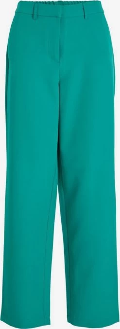 Vila Chinos Loosefit Chino Kamma Dames Jade Groen